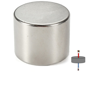 Cylinder Magnets: Neodymium Cylinder Magnet 25.4mm x 25.4mm N42