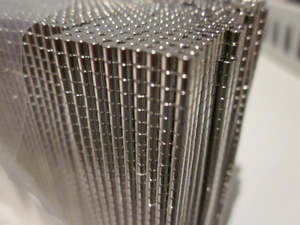 Neodymium Cylinder Magnet 2mm x 2mm N48