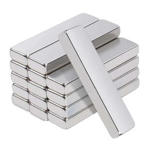 Nickel Coated Magnets: Neodymium Block Magnet - 170mm x 26mm x 12.7mm | N42