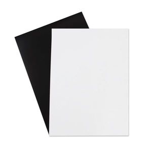 Magnetic Sheeting: Magnetic Sheet A4 X 0.6mm PVC White Gloss