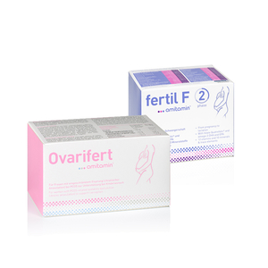 Schwangerschaft & Fruchtbarkeit: 3x Ovarifert + 3 x fertil F phase 2 amitamin® Shop: Aminosäuren, Vitamine, Mineralstoffe