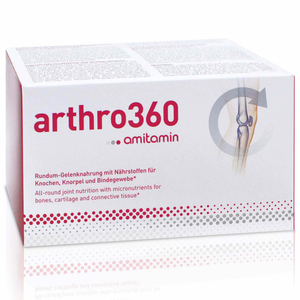 Gelenke & Knochen: arthro360 - 90 days amitamin® Shop: Aminosäuren, Vitamine, Mineralstoffe