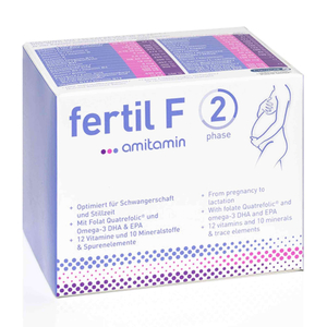 Anwendungen: amitamin fertil F phase 2 - Testsieger Formel für Schwangerschaft amitamin® Shop: Aminosäuren, Vitamine, Mineralstoffe