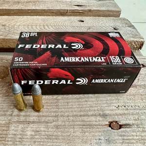 38 Special: 38 Special 158gr Lead Round Nose (American Eagle)