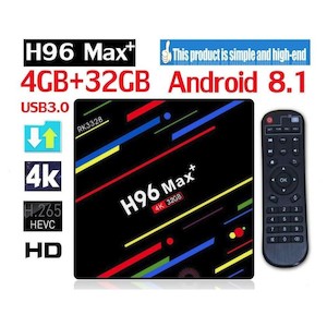 Android Tv Box: H96 Max plus Android 9.0 Smart TV Box