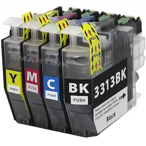 Cartridge Brother: Brother LC3313 LC3311 Ink Cartridge for MFCJ491DW, MFCJ890DW, DCPJ772DW Premium A+ Latest Chip A+ X4