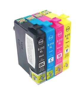 Epson 212 XL Ink Cartridges Suits Printers XP2100, XP3100, XP3105 , XP4100 Comp.