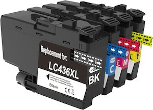 LC436XL Brother Ink Cartridges for Printers: MFC-J4440DW , MFC-J4540DW , MFC-J59&hellip;