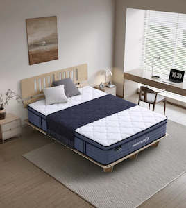 Beds: Orthopedic Firm Mattress – King Size – 5-Zone Pocket Spring Euro Top