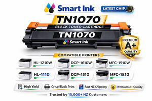Brother HL-1210W Toner Cartridge Black – Compatible TN-1070 - NZ Stock