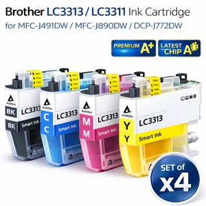 Brother LC3313 / LC3311 Compatible Ink Cartridges – Suits MFC-J491DW MFC-J890DW DCP-J772DW