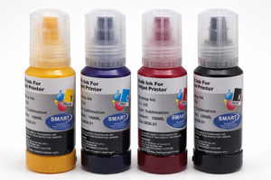 Heat Press Transfer Accessories: Sublimation Ink for Epson ET-2400 ET-2810 ET-2830 ET-2820 ET-2815 ET-4810 ET-2720 ET-2760 ET-2750 ET-2850 ET-1810 Sublimation Printer