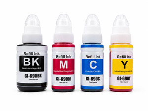 Ink And Toner: Compatible Canon GI-690 Ink Bottles for PIXMA G2600 G2610 G3600 G3610 G4600 G4610