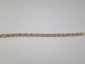 Two tone bracelet