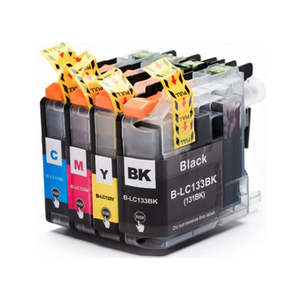 Cartridge Brother: Brother LC133 / LC131 Compatible Ink Cartridges – BK/C/M/Y & Full Set
