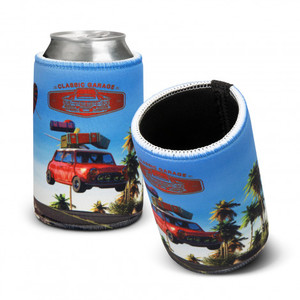 Products: Bathans Stubby Holder Blank or Custom Branded AMPM Promo & Apparel