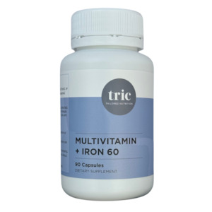 Multi Vitamins: TRIC Multi Vitamin + Iron 60mg- 90 days