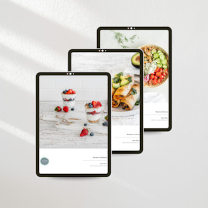 Recipie Books: Bariatric Bundle (Breakfast, Lunch, Dinner) Recipe E-book