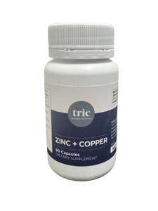 Therapeutic: Tric Zinc + Copper Capsule - 90 day