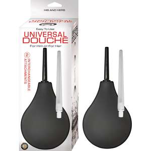 Anal Toys: Universal Douche Black