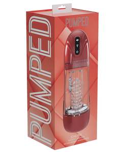 Pumped Sonic Pull Masturbator Red