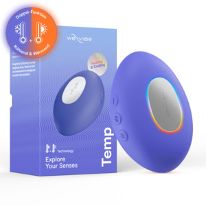 Vibrators: We Vibe Temp Heating and Cooling Clitoral Layon Vibrator Lavender