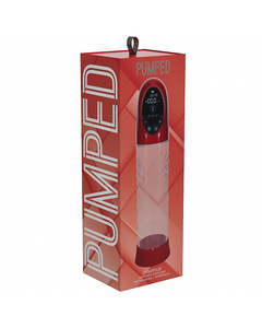 Toys: Pumped Cyberpulse Penis Pump Red