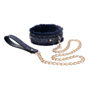 Sportsheets Cougar Fur Collar and Leash