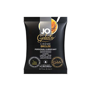 Lubes Essentials: JO Gelato Creme Brulee Flavoured Lube 5ml
