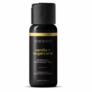 Massage: Wicked Vanilla + Sugarcane Massage Oil 120ml