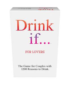 Novelties: Drink If ...For Lovers Game