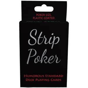 Novelties: Strip Poker Playing Cards