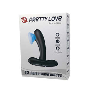 Prostate Health Center: Pretty Love Remington Prostate Massager Black - 100