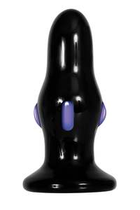 Adam Eve: Adam & Eve Rear Rocker Vibrating Glass Plug
