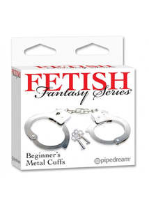 Fetish Fantasy: Fetish Fantasy Beginners Metal Cuffs
