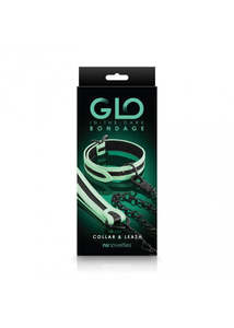 Glo: Glo In The Dark Bondage Collar & Leash