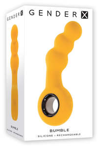 Gender X Bumble Vibrating Beaded Anal Probe