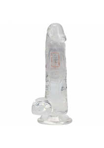 Realrock: Shots RealRock 6" Cock/Dildo with Balls Remote Control