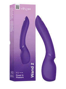 We Vibe: We Vibe Wand 2 App Controlled Wand Massager Purple