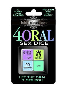 4 ORAL Sex Dice