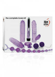 Adam & Eve The Complete Lovers Kit Purple