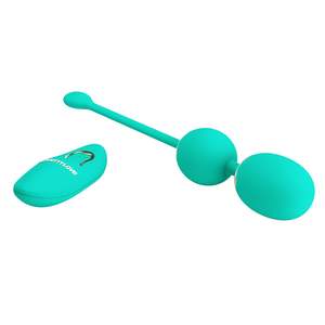 Pretty Love Willie 6 Egg Vibrator Teal BI-014548W-A4