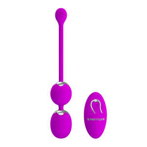 Kegel Balls: Pretty Love Willie Kegel Ball BI-014548W