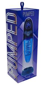 Pumped Aqua Pro Submersible Automatic AI Enabled Penis Pump Blue