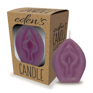 Lubes Essentials: Eden Candle Vagina Purple
