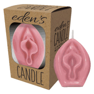 Lubes Essentials: Eden Candle Vagina Pink