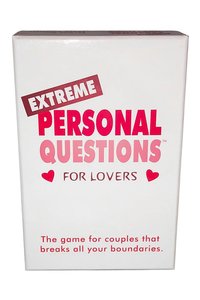 Novelties: Extreme Personal Questions for Lovers Game