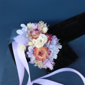 Wrist Corsage Preserved | Dusky Mauve
