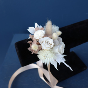 Wrist Corsages Flower Crowns: Wrist Corsage Preserved | Ivory Nudes