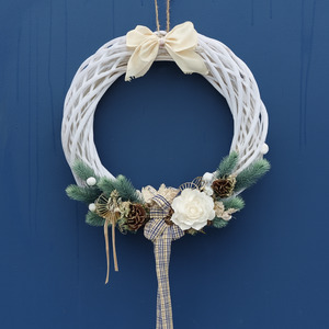 Xmas Wreath | Plaid Pine